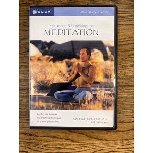 Gaiam Relaxation & Breathing For Meditation Special DVD Edition W/ Rodney Yee